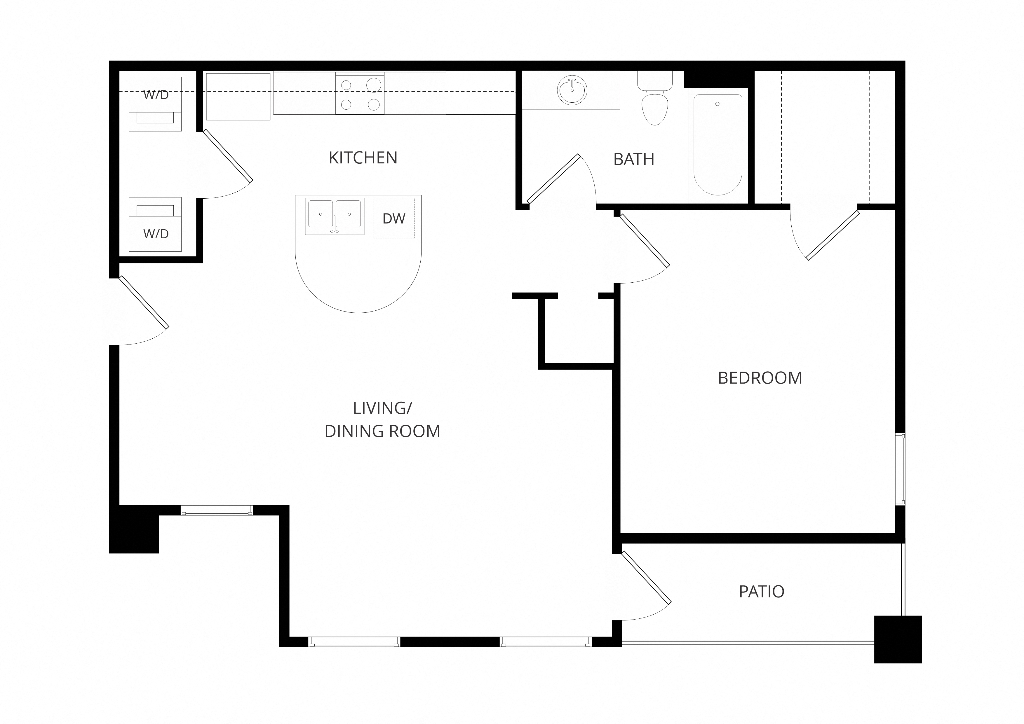 A1 floor plan